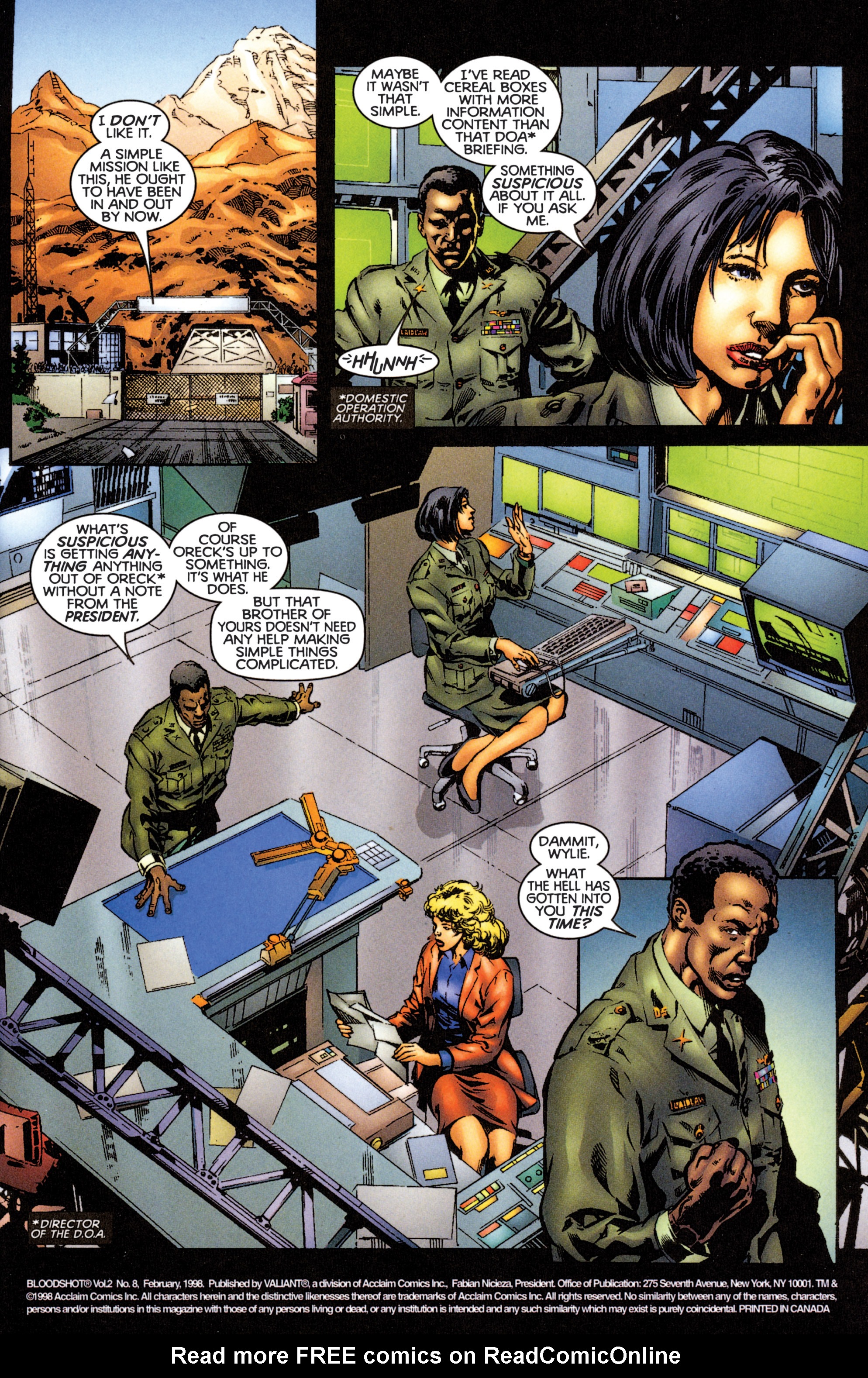 Read online Bloodshot (1997) comic -  Issue #8 - 2