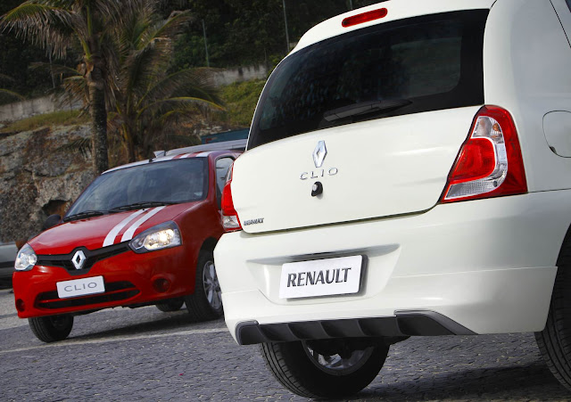 carro Novo Clio Renault 2013 - branco