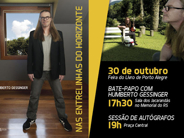 Evento de Nas Entrelinhas do Horizonte com Humberto Gessinger em Porto Alegre, Belas-Letras