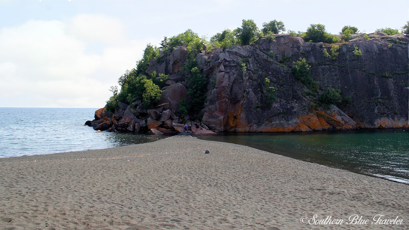 Southern Blue Traveler AMAZING BLACK BEACH IN MINNESOTA (With Video)