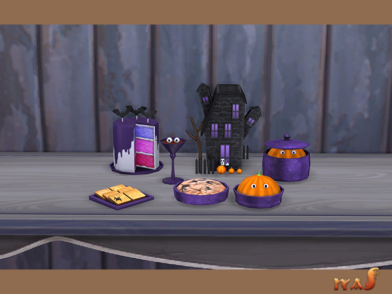 soloriya Happy Halloween. Sims 4