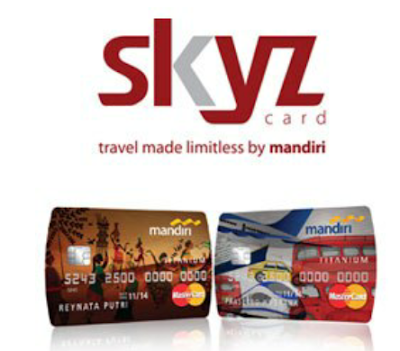 Kartu kredit mandiri Skyz Card