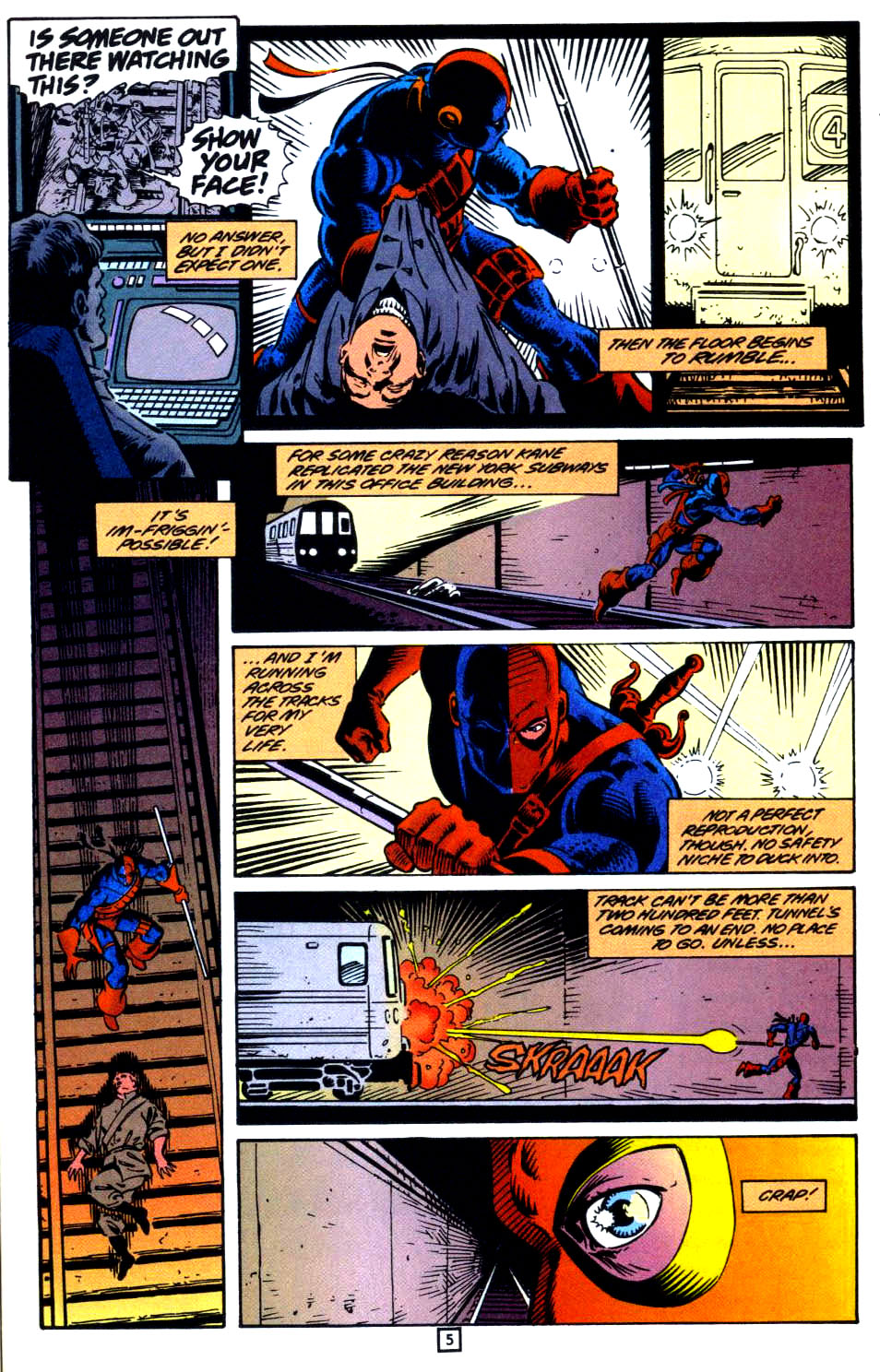 Read online Deathstroke (1991) comic -  Issue #33 - 6