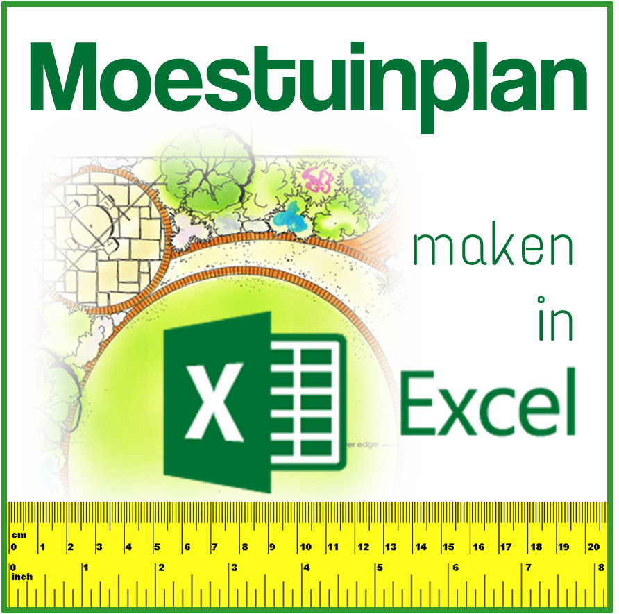 moestuinplan maken in excel