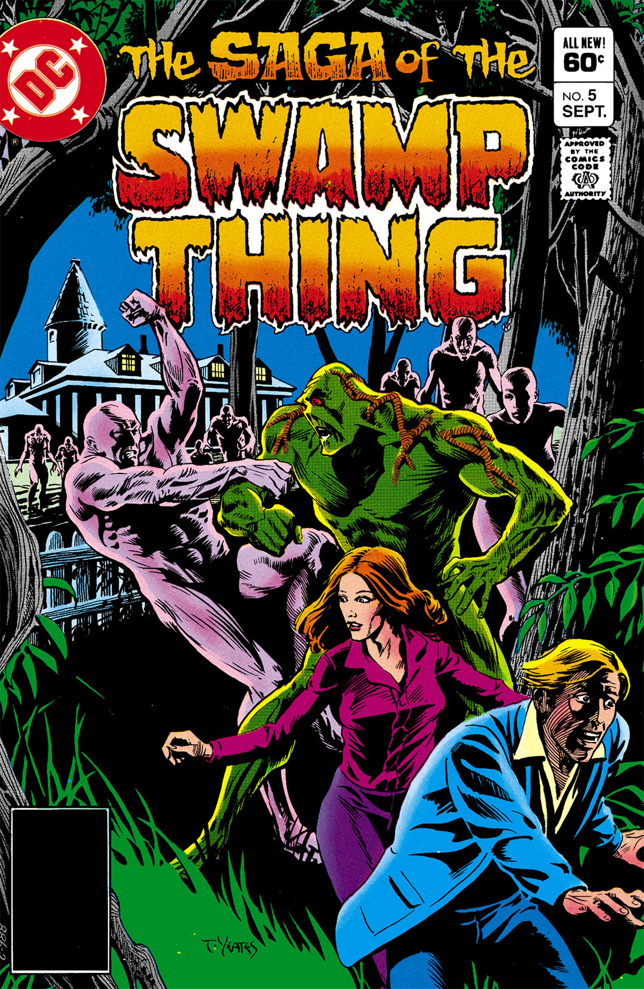 Read online Swamp Thing (1982) comic -  Issue #5 - 1