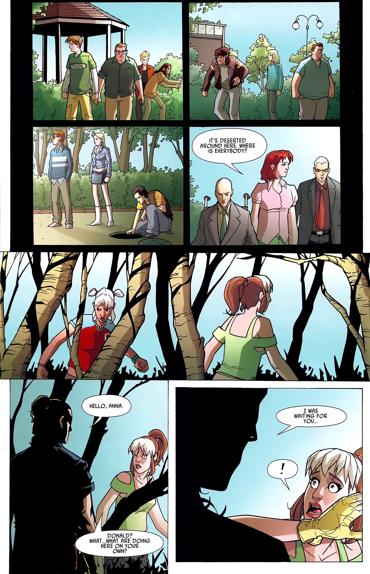Read online X-Campus comic -  Issue #4 - 21