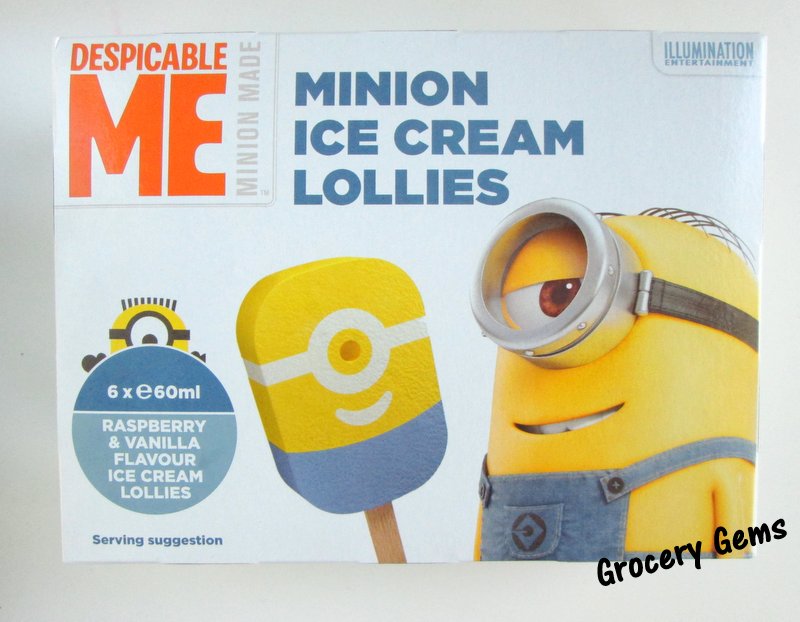 Grocery Gems Review Minion Ice Cream Lollies
