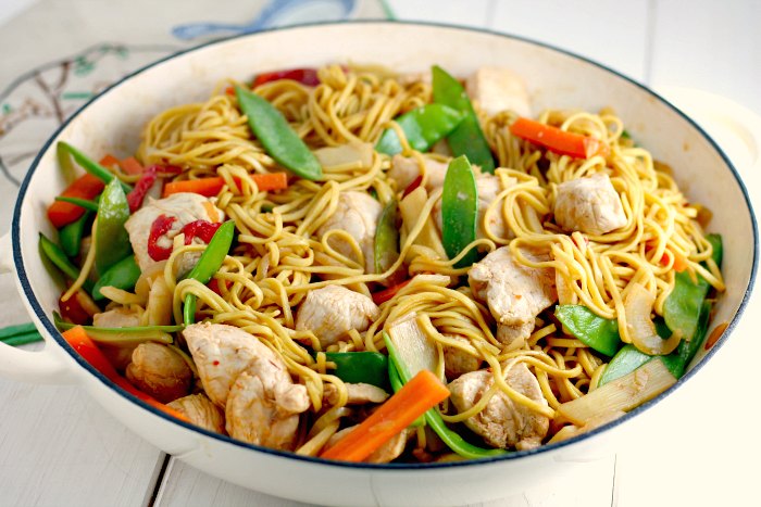Jam and Clotted Cream: Child Friendly Chicken Noodle Stir Fry