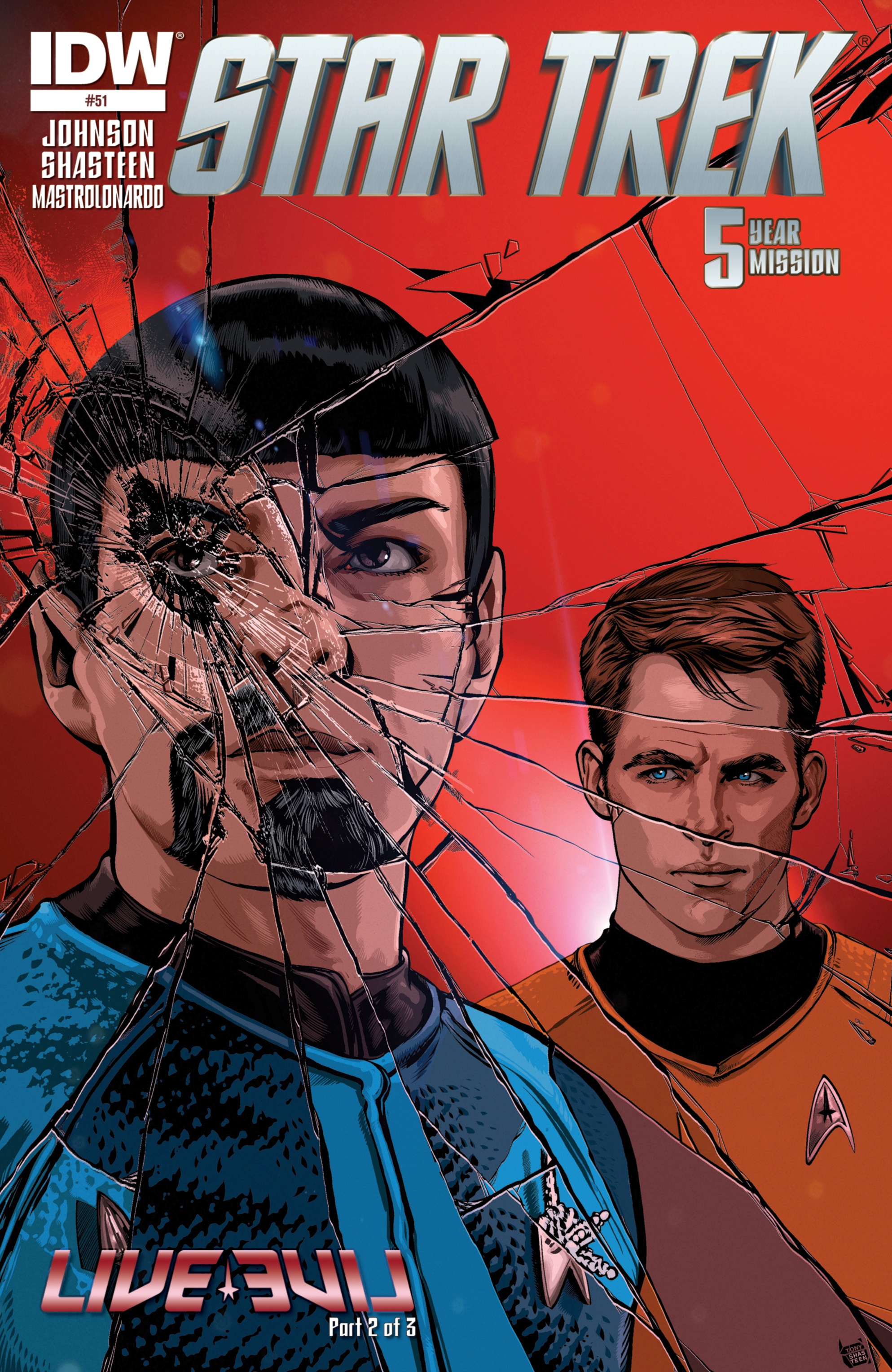 Read online Star Trek (2011) comic -  Issue #51 - 1