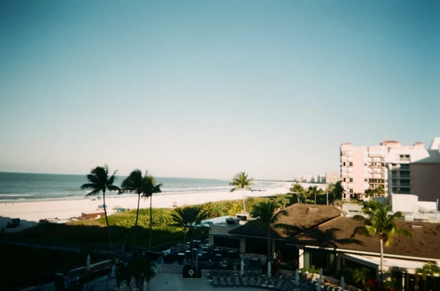 A view of the beach in Florida