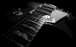 Close-up electrische gitaar