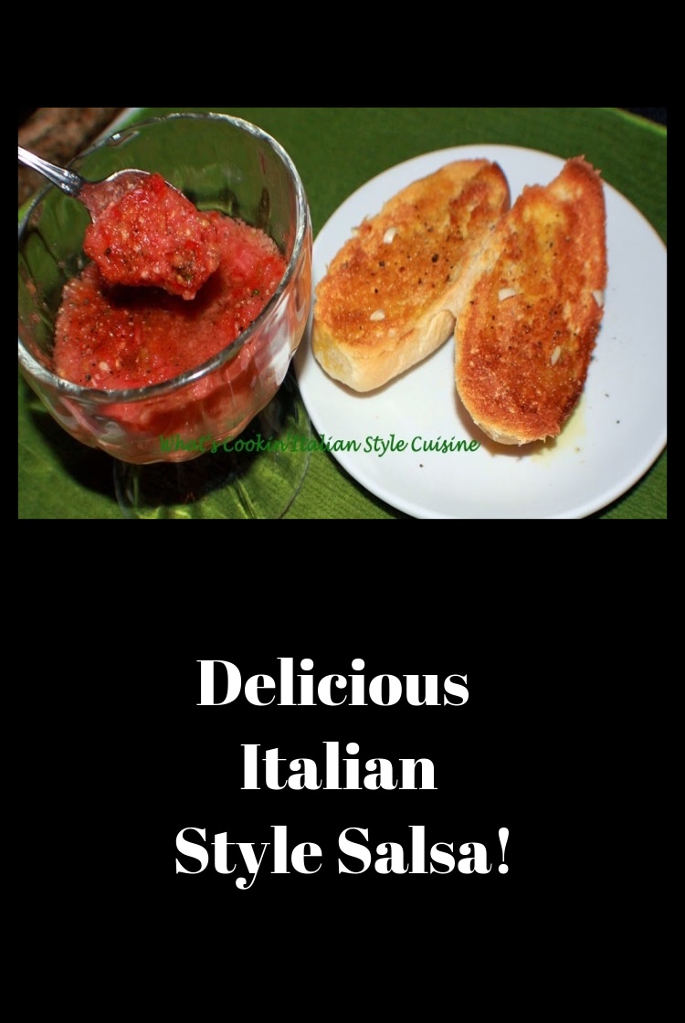 Italian Salsa What's Cookin' Italian Style Cuisine