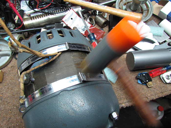 New Start Capacitor and Motor Reassembly Craftsman KingSeeley 103.