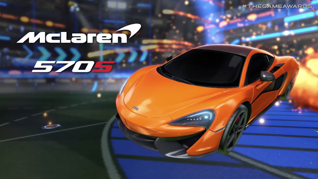 Rocket League (Switch): McLaren 570S já está disponível