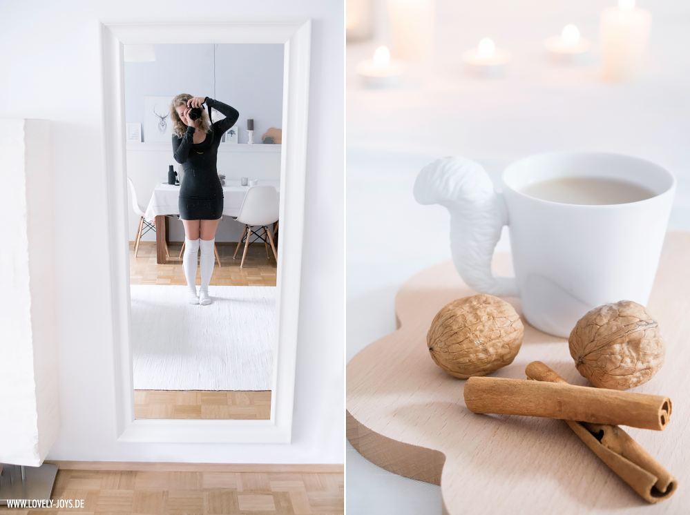 Walnüsse Herbst rustikal skandinavisch nordisch Eichhörnchen Tasse Walnüsse Herbst rustikal skandinavisch nordisch Eichhörnchen Tasse