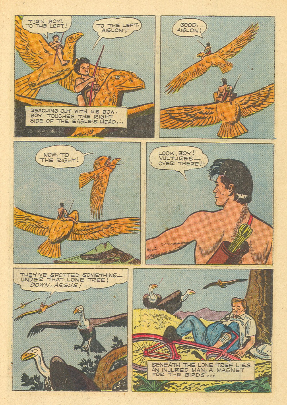 Read online Tarzan (1948) comic -  Issue #65 - 19