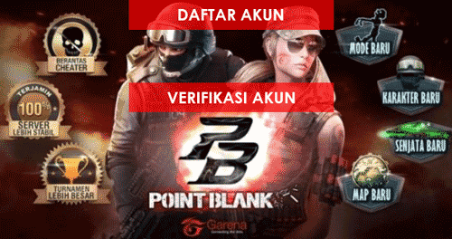 Langkah Daftar Point Blank Garena Indonesia Cara Verifikasi Email Pb