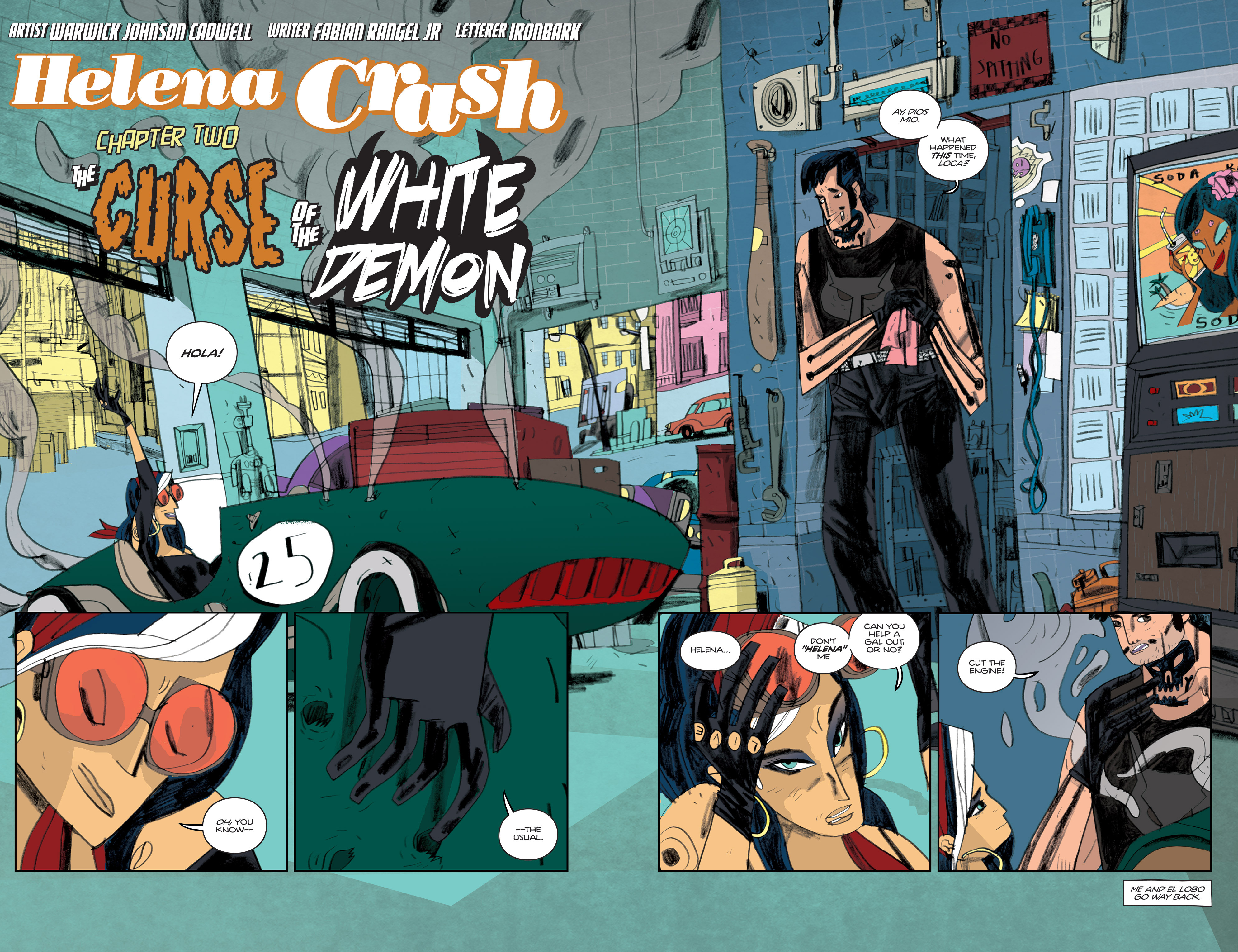 Read online Helena Crash comic -  Issue #2 - 4