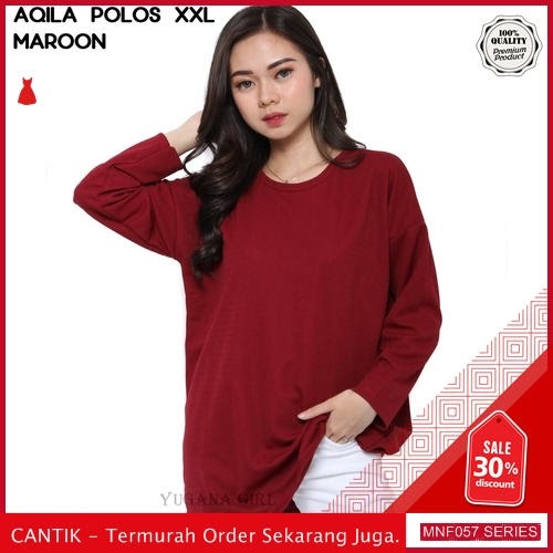 MNF057A101 Atasan Bl Wanita Polos Top Aqila Xxl 2019 BMGShop