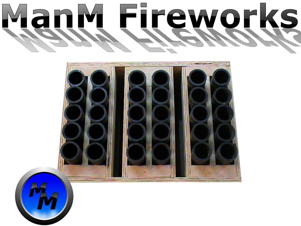 ManM Fireworks Blog: 30 Shot Firework Mortar Rack
