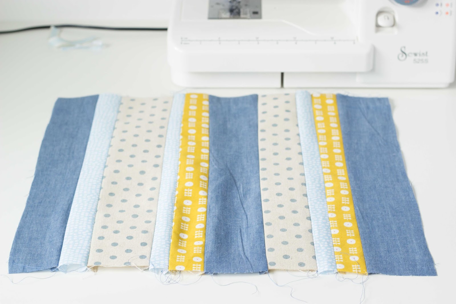 floral and feather How to sew a quilted patchwork cushion cover*