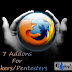 7 Most Important Add-Ons For Hackers/Pentesters  