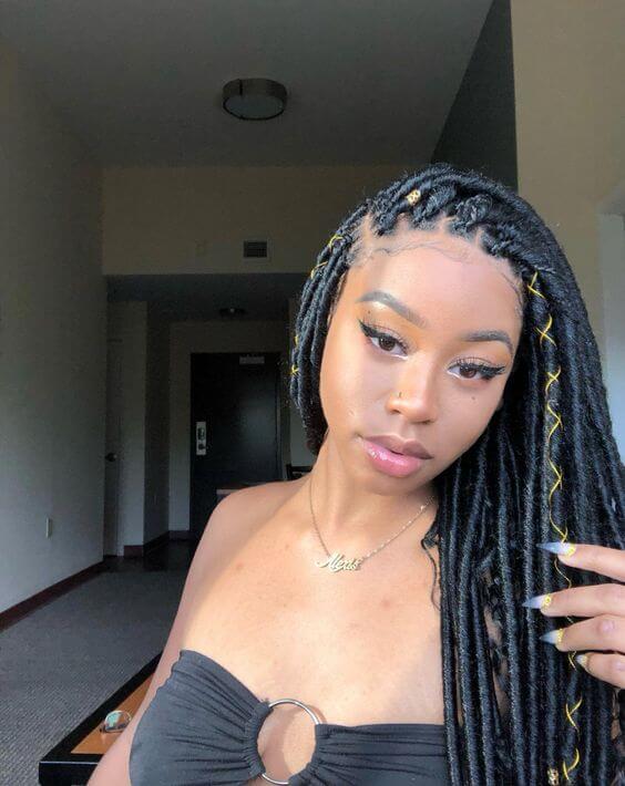 32 Latest Burgundy Box Braids Ponytails That Will Be Perfect On