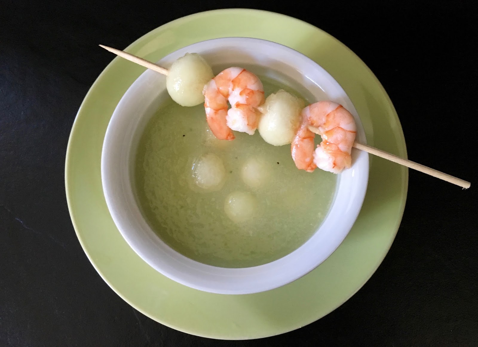Lust auf Lecker 🌶: kalte Melonen-Gurken-Suppe