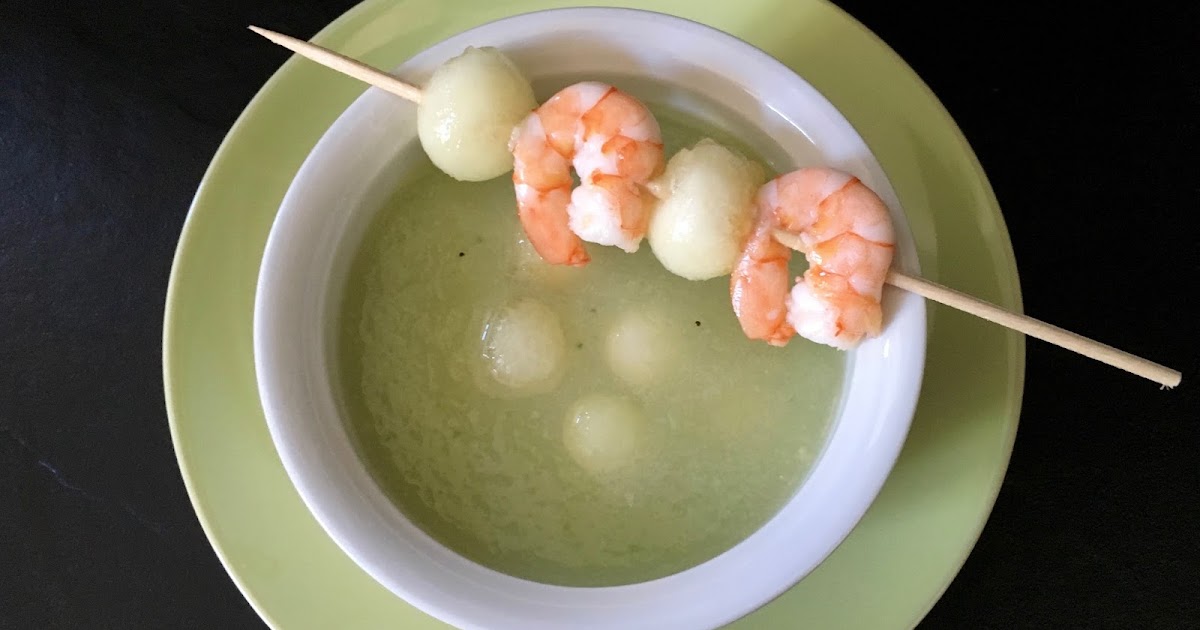 Lust auf Lecker 🌶: kalte Melonen-Gurken-Suppe