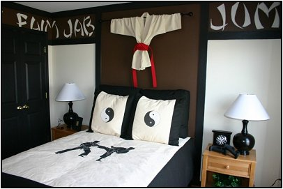 Dormitorios para niños tema deportes - Colores en Casa