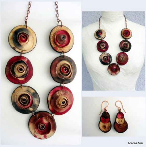 Colorful Polymer Clay Jewelry by Anarina Anar The Beading Gem's Journal