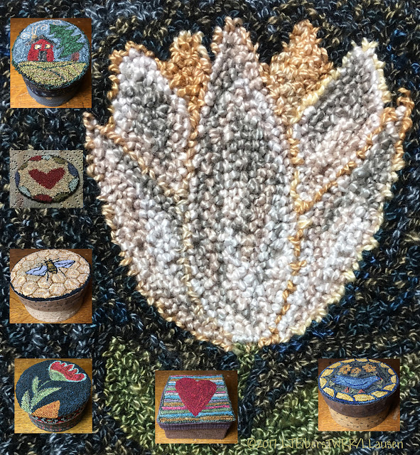 The Wooly Red Rug Punch Needle Classes...