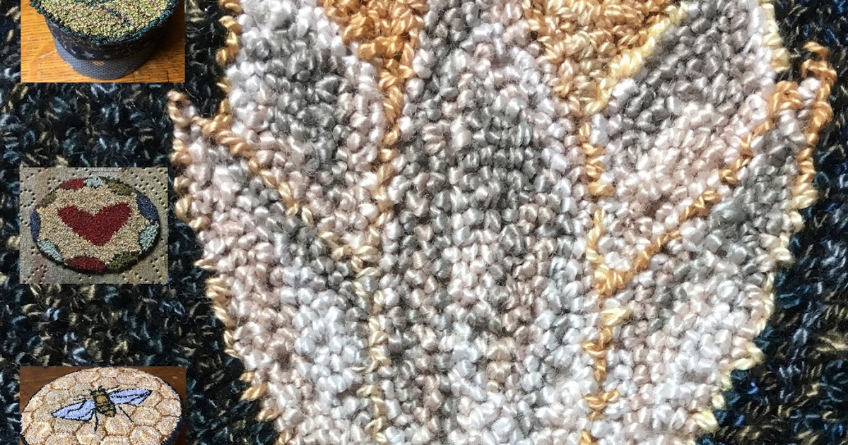 The Wooly Red Rug Punch Needle Classes...