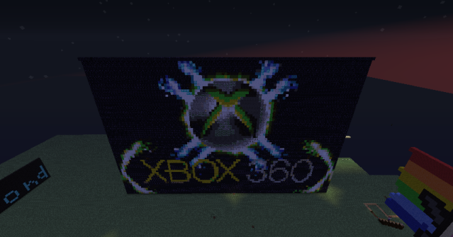 Minecraft - Xbox 360 Edition Tips/Creations: Xbox 360 Logo