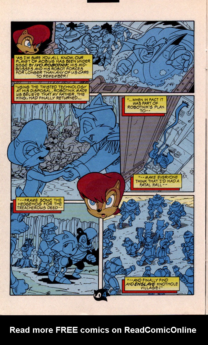 Read online Sonic The Hedgehog comic -  Issue #52 - 25