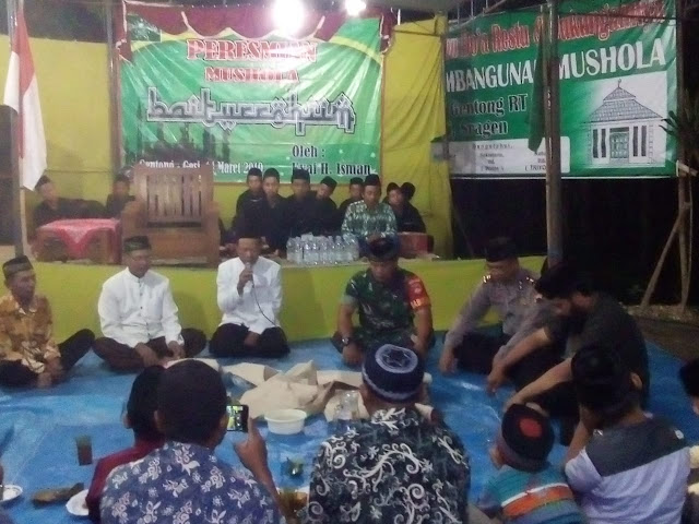Pengajian Dalam Rangka Peresmian Mushola Baiturrohim Kec Gesi