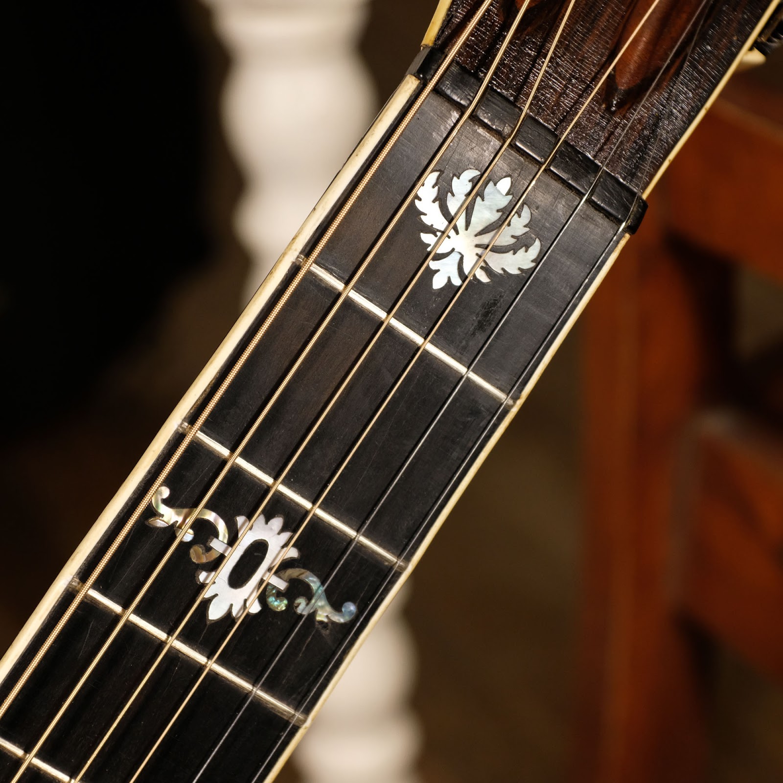 1910s Harmonymade Fancy Tailpiece Parlor Guitar