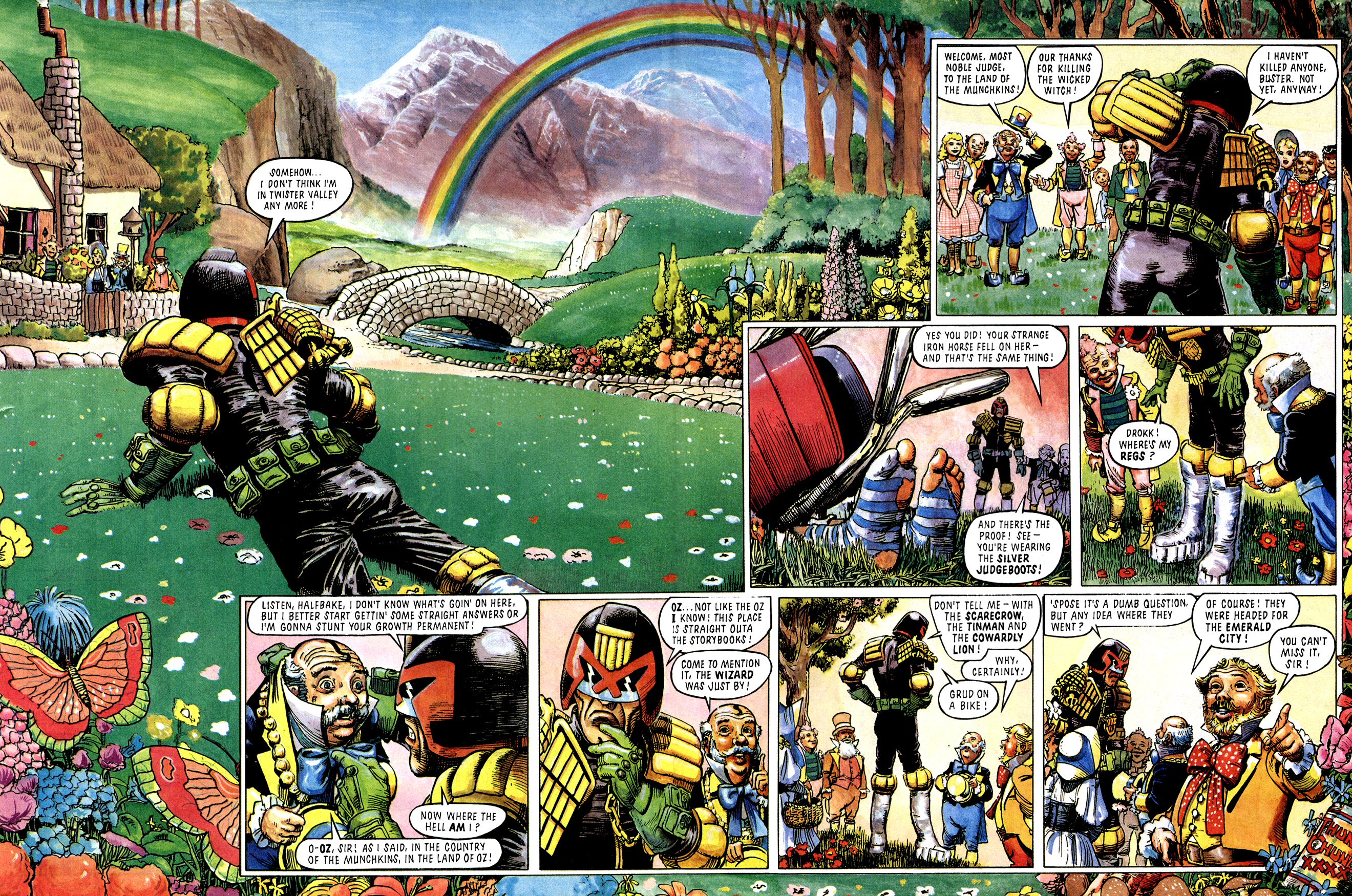 Read online Judge Dredd: The Complete Case Files comic -  Issue # TPB 12 (Part 1) - 178