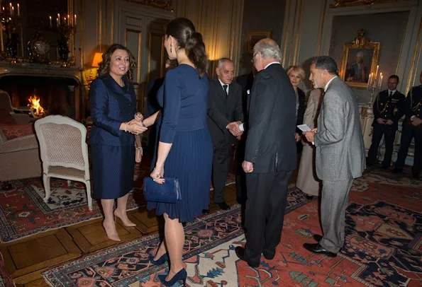 King Carl Gustaf and Crown Princess Victoria of Sweden received the Tunisian National Dialogue Quartet who was awarded the 2015 Nobel Peace Prize