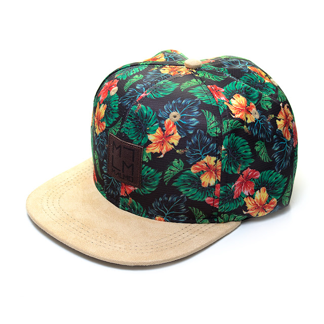 Boné floral masculino Outlet