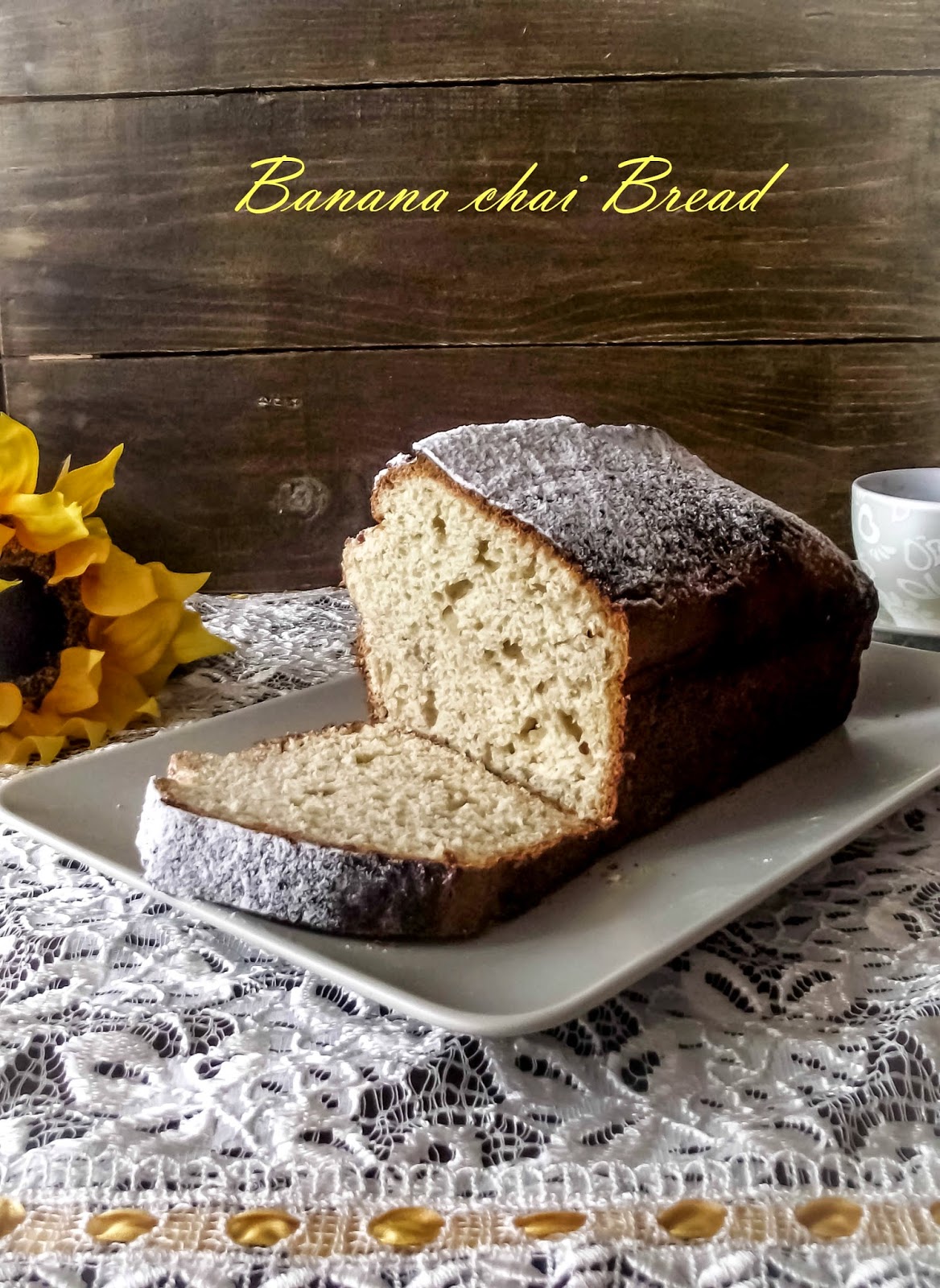 il banana chai bread e laura nel vagone ristorante