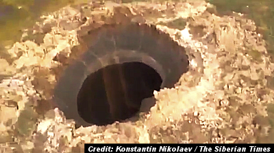 Mysterious 'Gigantic' Hole Appears in Siberia - Scientists Sent to Invesigate