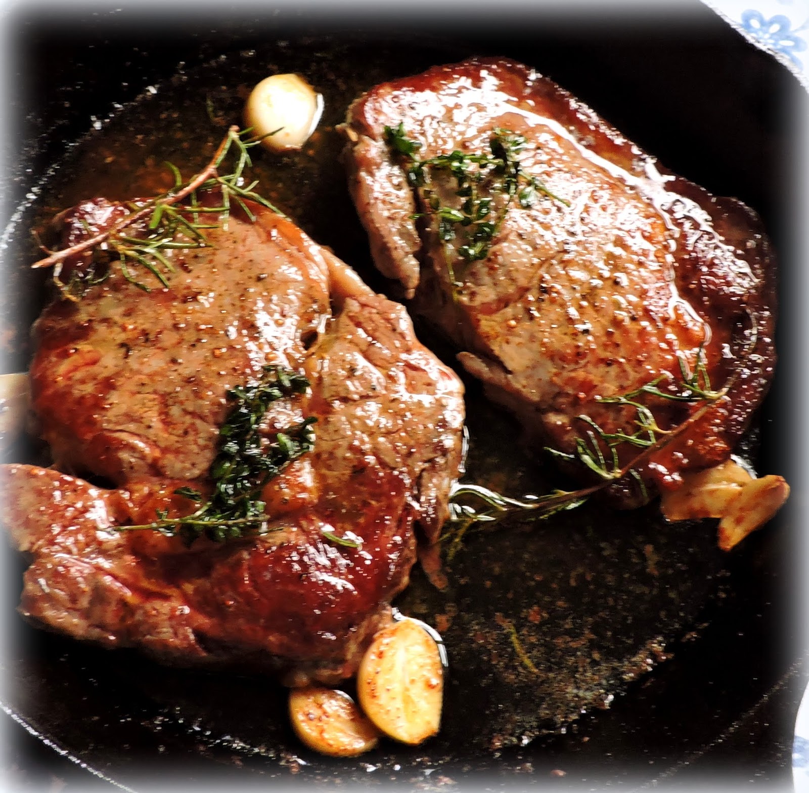 Butter, Herb & Garlic Basted Steaks The English Kitchen