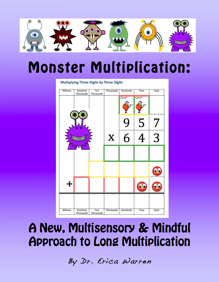 Learning Specialist And Teacher Materials Good Sensory Learning Monster Multiplication A New 