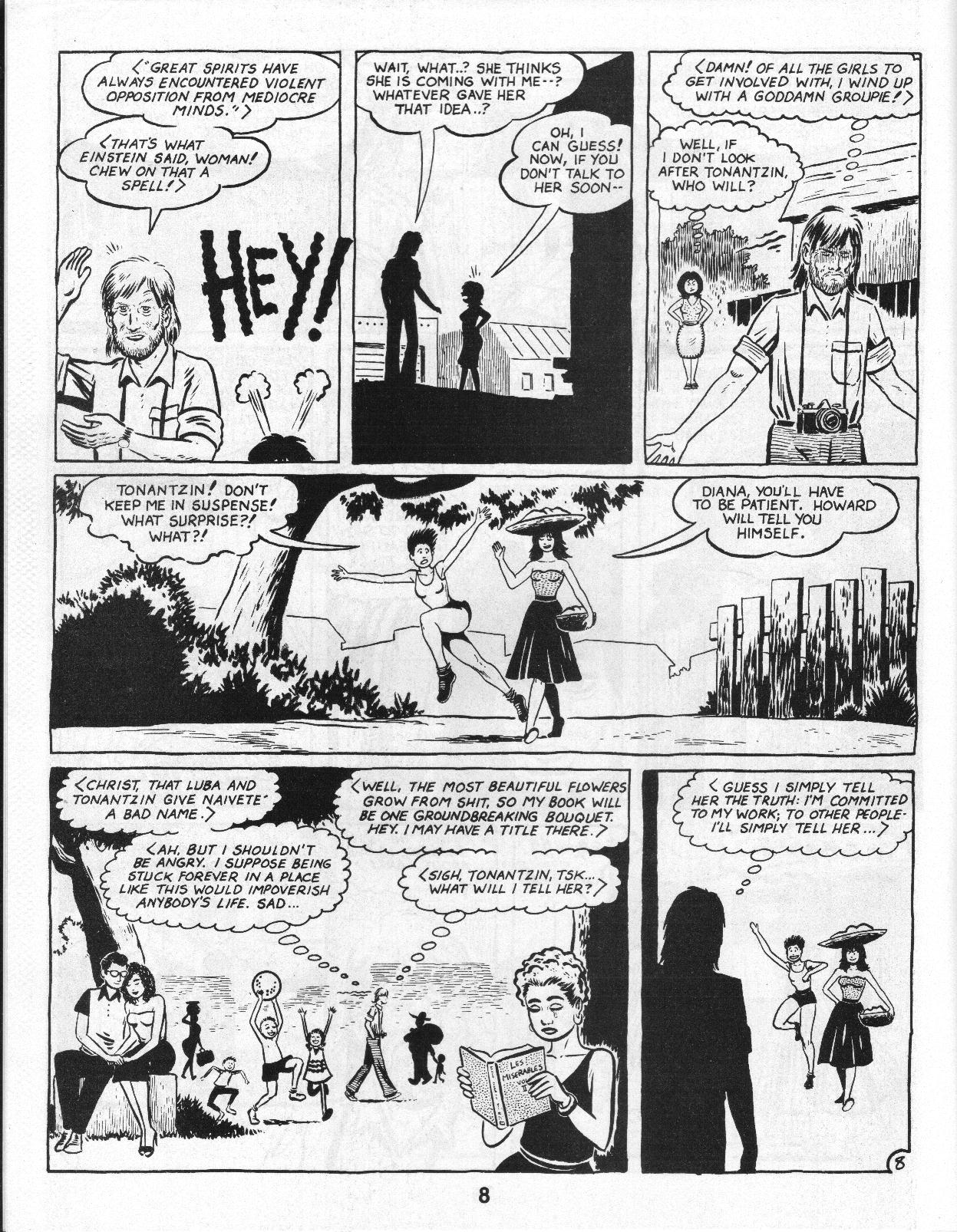 Read online Love and Rockets (1982) comic -  Issue #14 - 10