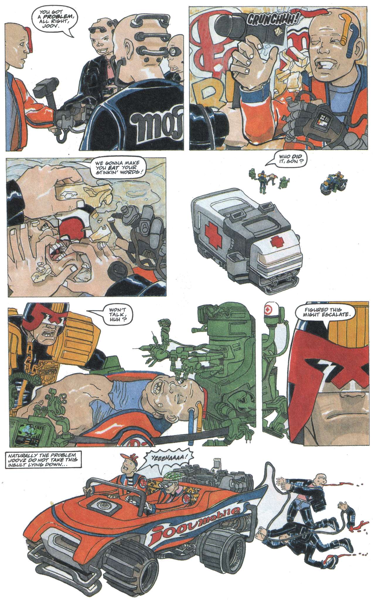 Read online Judge Dredd: The Complete Case Files comic -  Issue # TPB 17 (Part 1) - 125