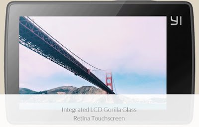 Pengintegrasian LCD Gorilla Glass Retina Touchscreen pada Yi 4K