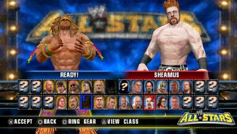 wwe all stars rosters