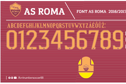 Font As Roma 2016-2017