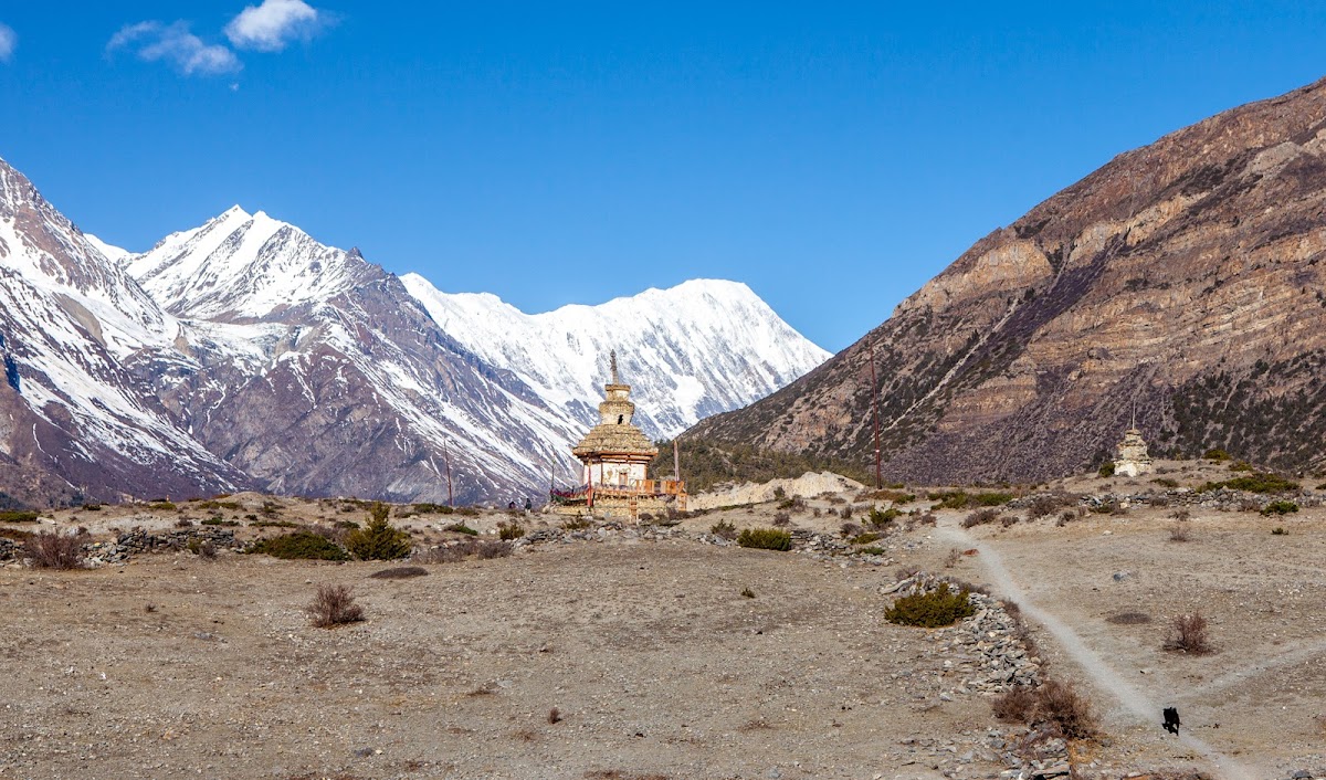 200км по красно-белым черточкам.. Around Annapurna. март-апрель 2017